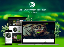 Eko – Environment & Ecology Template Kit