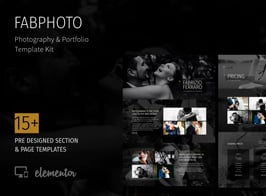 FabPhoto – Photography and Portfolio Template Kit