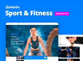 Finess – Fitness Template Kit for Elementor