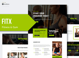 Fitx – Fitness & Gym Template Kit