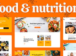 Food & Nutrition Elementor Template Kit
