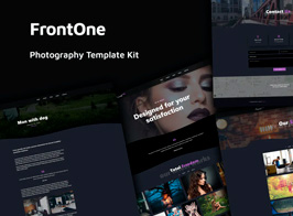 FrontOne – Creative Photography Template Kit