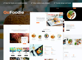GoFoodie – Cafe & Restaurant Elementor Template Kit
