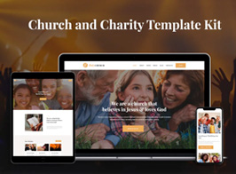 Holy – Church & Charity Template Kit