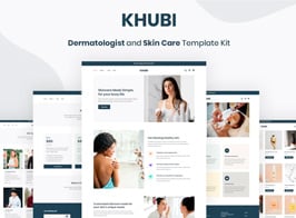 Khubi – Dermatologist & Skin Care Template Kit