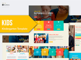 Kids – Kindergarten & Child Care Elementor Template Kit