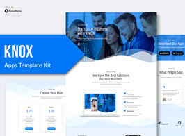 Knox – Technology & Apps Template Kit