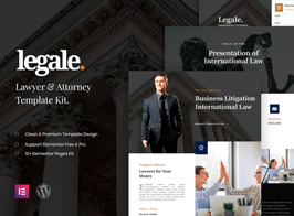 Legale – Lawyer & Law Firm Template Kit