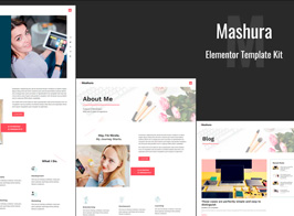 Mashura – Portfolio Elementor Template Kit
