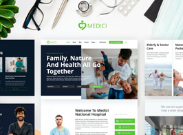 Medici – Hospital & Health Services Template Kit