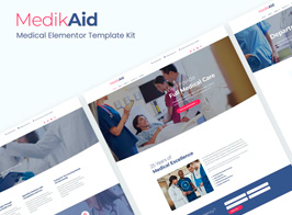MedikAid | Medical Healthcare Elementor Template Kit
