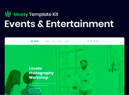Meety – Conference & Meetup Template for WordPress