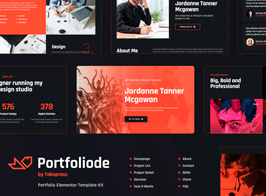Portfoliode | Portfolio Elementor Template Kit