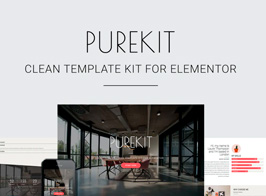 Purekit – Creatives & Business Elementor Template Kitt