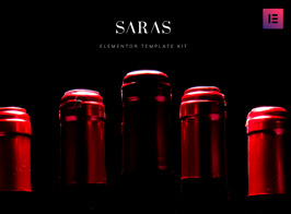 Saras – Wine Template Kit