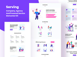 Serving – Service & Business Template Kit