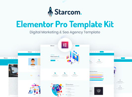 Starcom – Saas & Startup Template Kit