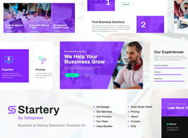 Startery | Business & Startup Elementor Template Kit