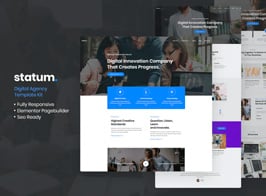 Statum – Business & Agency Elementor Template Kit