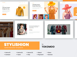 Stylishion | Fashion Elementor Template Kit