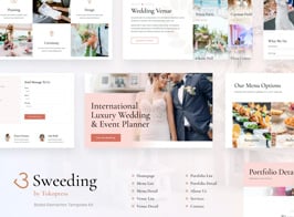 Sweeding – Bridal Elementor Template Kit
