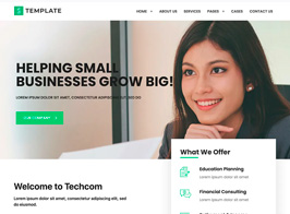 Techcom – Consulting Elementor Kit