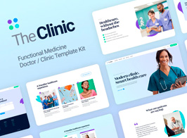 The Clinic – Health & Medical Elementor Template Kit