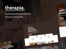 Therapia – Psychologist & Hypnotherapy Elementor Templates