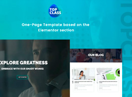 TopClass – Business & Agency Template Kit