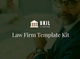 Ukil – Law Firm Template Kit