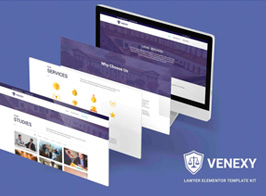 Venexy – Lawyer Elementor Kit