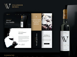 Villenoir – Wine Template Kit