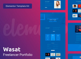Wasat — Creative Portfolio Template Kit