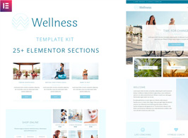 Wellness – Elementor Template Kit