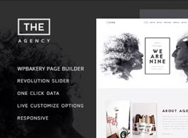 The Agency – Creative One Page Agency Theme