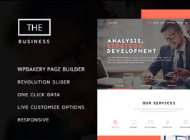 The Business – Powerful One Page Biz Theme