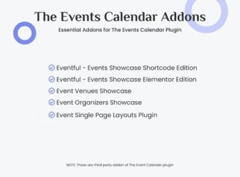 The Events Calendar Addons Bundle