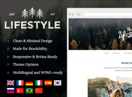 The Lifestyle – Vintage & Simple WordPress Blog Theme