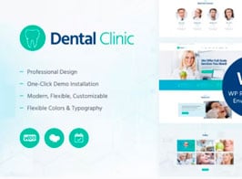 Dental Clinic, Medicine & Healthcare Doctor WordPress Theme