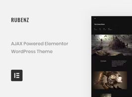 Rubenz – Creative Portfolio AJAX WordPress Theme