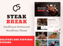 SteakBreak – Meat Restaurant WordPress Theme