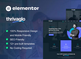 Thrivaglo – Business Coach Elementor Template Kit