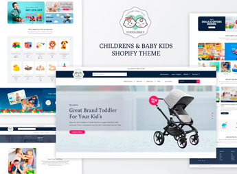 Toddlerry – Childrens & Baby Kids Shopify Theme
