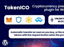 TokenICO – Cryptocurrency presale (ICO & IDO) plugin for WordPress