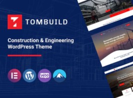 Tombuild – Construction & Engineering WordPress Theme