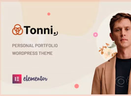 Tonni – Personal Portfolio WordPress Theme