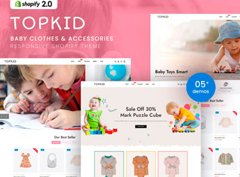 Topkid – Baby Clothes & Accessories Shopify Theme