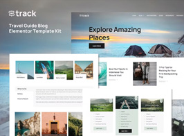 Track – Travel Guide Blog Elementor Template Kit