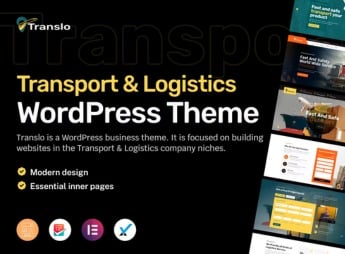 Translo – Logistics & Transportation WordPress Theme