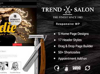 Trend Salon WordPress